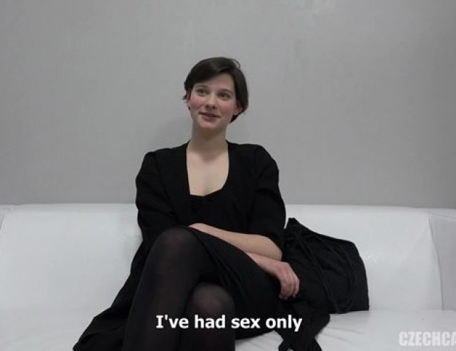 Czech girl Anna on casting Legal Teen Hairy Casting Posing