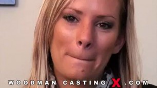 Heidy french young blonde double penetration fuck woodman casting x