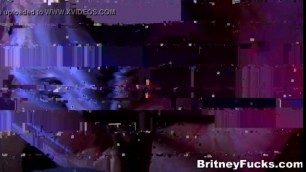 Stunning Woman Britneys Scary Halloween Adventure