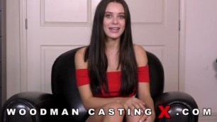 Woodman casting brunette