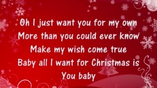 Appealing Mariah Carey All I Want For Christmas Is You