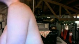 Austin White Wild Redhead demonstrates his body to the camera