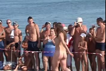 russian nudist camp naked girls on the beach