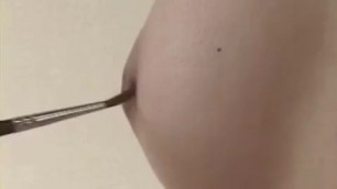 Japan Pops Her Inverted Nipples Out