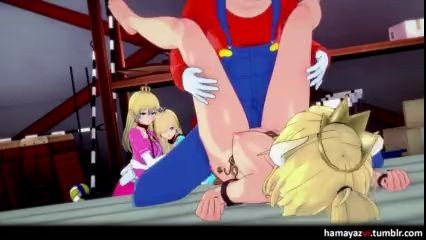 Bowsette Banged By Mario Peach And Rosalina Watch Emplix