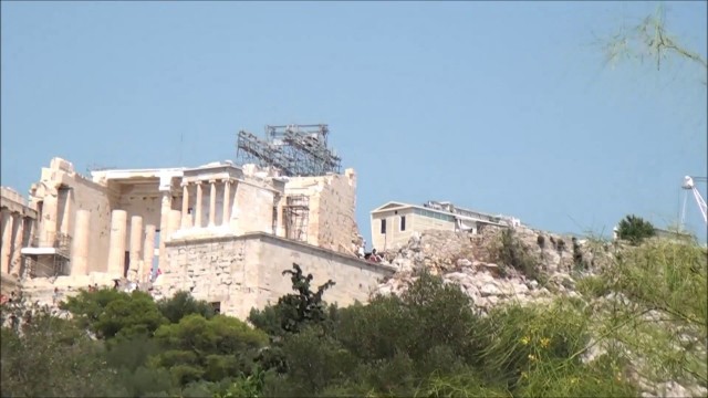 Glimpse of the Acropolis Greece