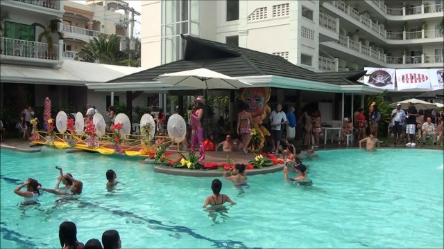 Orchids Hotel Pool Party Angeles City Philippines