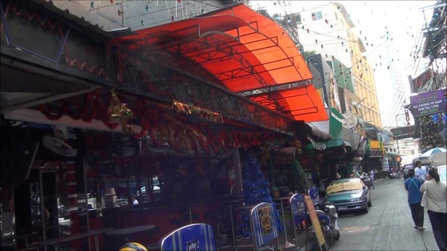 Soi Cowboy, Sukhumvit Road in Thailand