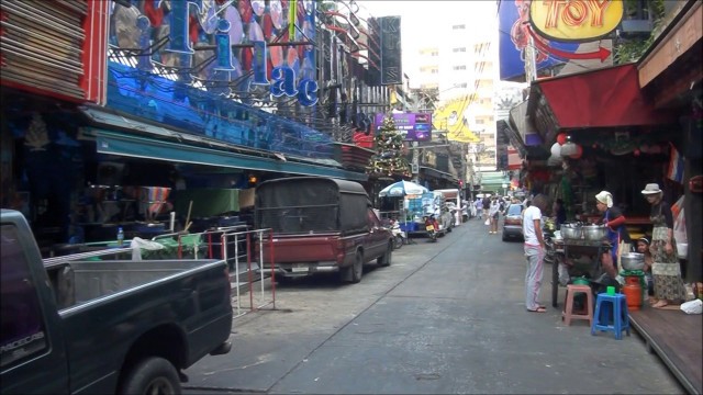 Soi Cowboy, Sukhumvit Road 2 in Thailand