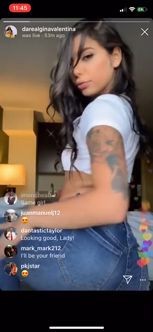 Gina Valentina Instagram Live 2