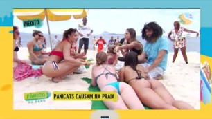 Rio de Janeiro  beach bikini  - panico na tv