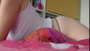 Aunt Fuck She Is Humping Her Pillow For Me In Her Sexy Panties
