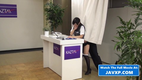 Japanese Teen First Day At Work