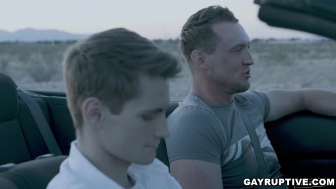 Pierce Paris teaching Trevor Harris about gay sex