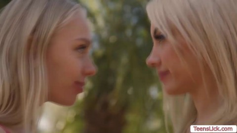 Teen blonde rimjob her sexy bestfriend