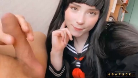 Japanese Student Deep Sucking Dick and had Cowgirl Sex Sweetie Fox