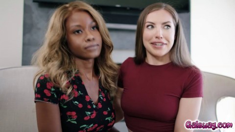 Mona and Charlotte asks for more lesbian demonstration