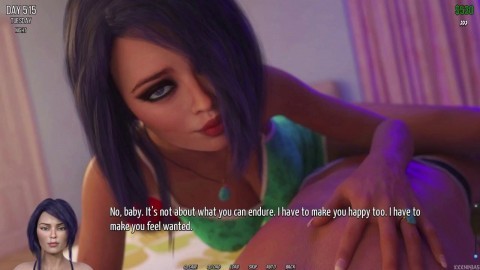Sexy MILF & Teen Boy Gameplay Sex