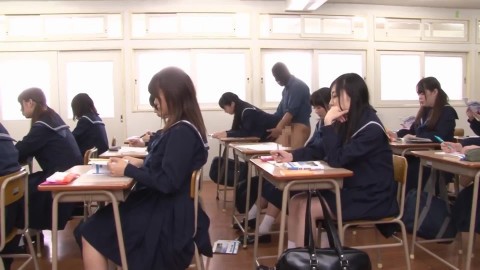 Japanese Babes Fucked In Class