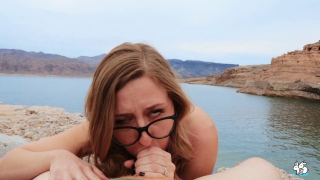 Pov Outdoors Video Of Pretty Molly Giving A Sloppy Blowjob Hd Candid Ass