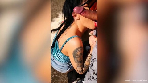 Quickie On The Car With Cum In Mouth Ending For An Amateur Girl New Porn Video
