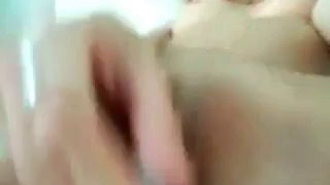 Petite Babe fingers her wet pussy for you