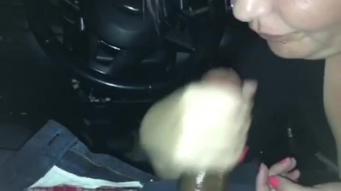 White Girl Throat Slut Give Sloppy Blowjob To Bbc In Car Big Booty X