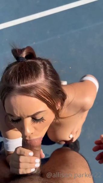 allison parker blowjob