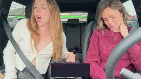 and Nadia Foxx take on another drive thru with the lush’s on full blast! serenity cox IsMyGuy