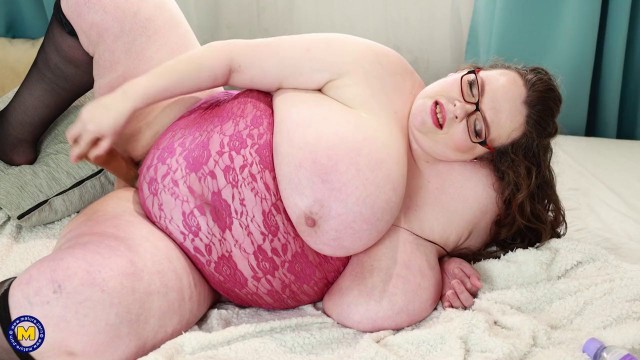 Solo Bbw With Large Tits Wearing Pink Lingerie Xxl Lady Lilly Ford Anal