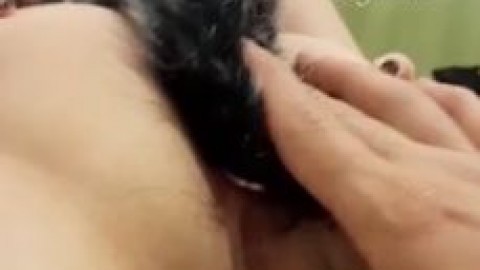 Homemade Video With A Naughty Chick Pleasuring Her Ass Hole Creampie Pussy