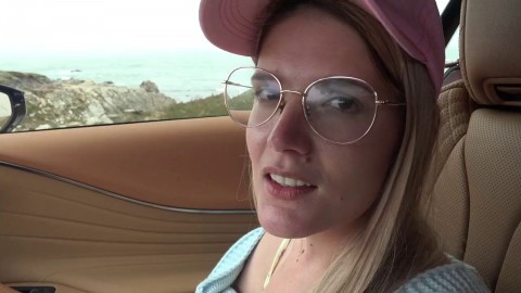 Sweet Riley Rose Enjoys While Getting Fingered In A Car Pov Young Tight Pussy