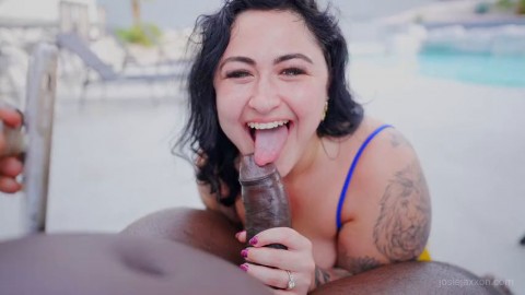 watch josie jaxxon's cuckold hubby watch her suck a massive beach onlyfans