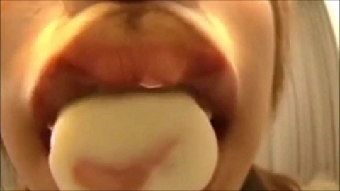 Virtual kiss with a girl in gym clothes