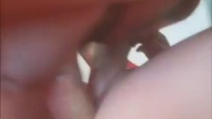 Lover fucks wife in the ass pussy fucking hand