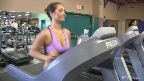 Video Of Flexible Eva Running In The Gym And Doing Naked Yoga Momsucks Sons Dick