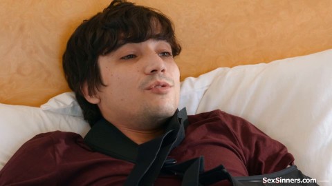 Mature asian teacher gives student a really HELPING HANDjob