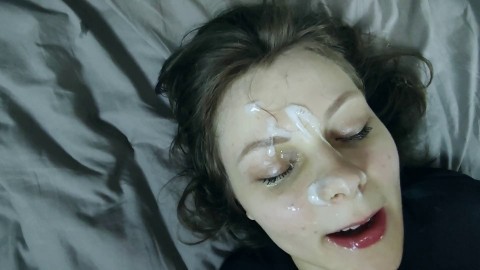 messy facials compilation by cute hiyouth exclusive