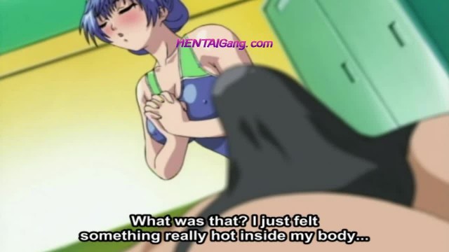 Busty slut seduces the boy at the swim facility ◆ HENTAI UNCENSORED