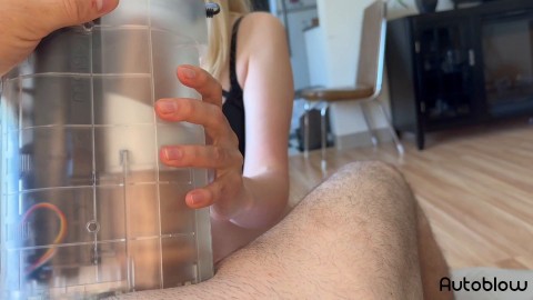 this automatic blowjob machine milked julia softdome thothub