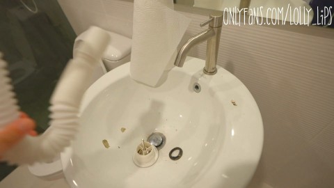 ukrainian plumber cleans the pipes lolly lips ixxx
