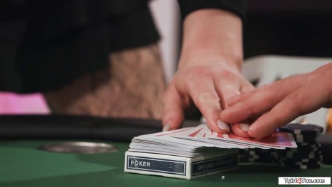 Ill call your bluff and go all in with my big shemale dick