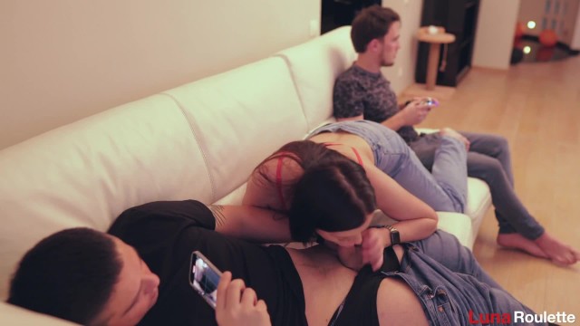 the husband was busy playing luna roulette Clip4Sale