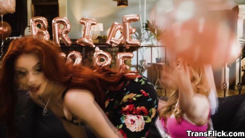 Codi Vore and Ariel Demure have passionate sex at the Bachelorette Party