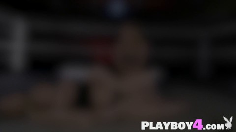 Sexy big ass babes enjoyed passion lesbian wrestling after hard workout