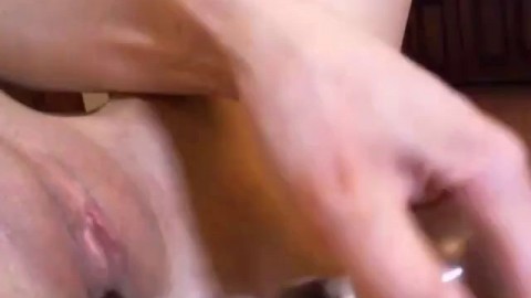 Naughty Babe having fun with dildo on cam