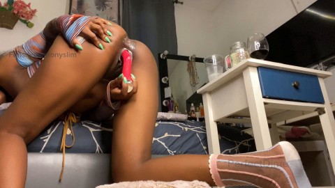 squirt filled jar mhm creamy petite nude