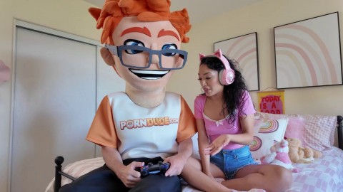 Sarah Lace’s Blowjob Scores My Cock In A Cum Filed Showdown! Chennin Blanc Daddies Cock