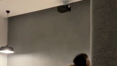 Blonde Chinese Guy Sex with Girl stand and carry 2