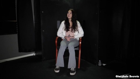 Allie Adams With Her Stunning Long Brunette Hair Backstage Action Very Hard Sex